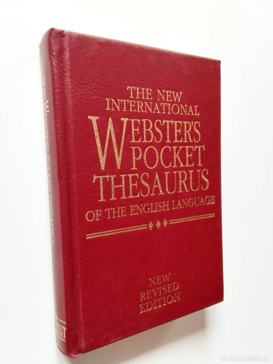 B&uuml;cher: The new international Webster's Pocket Thesaurus of the English Language