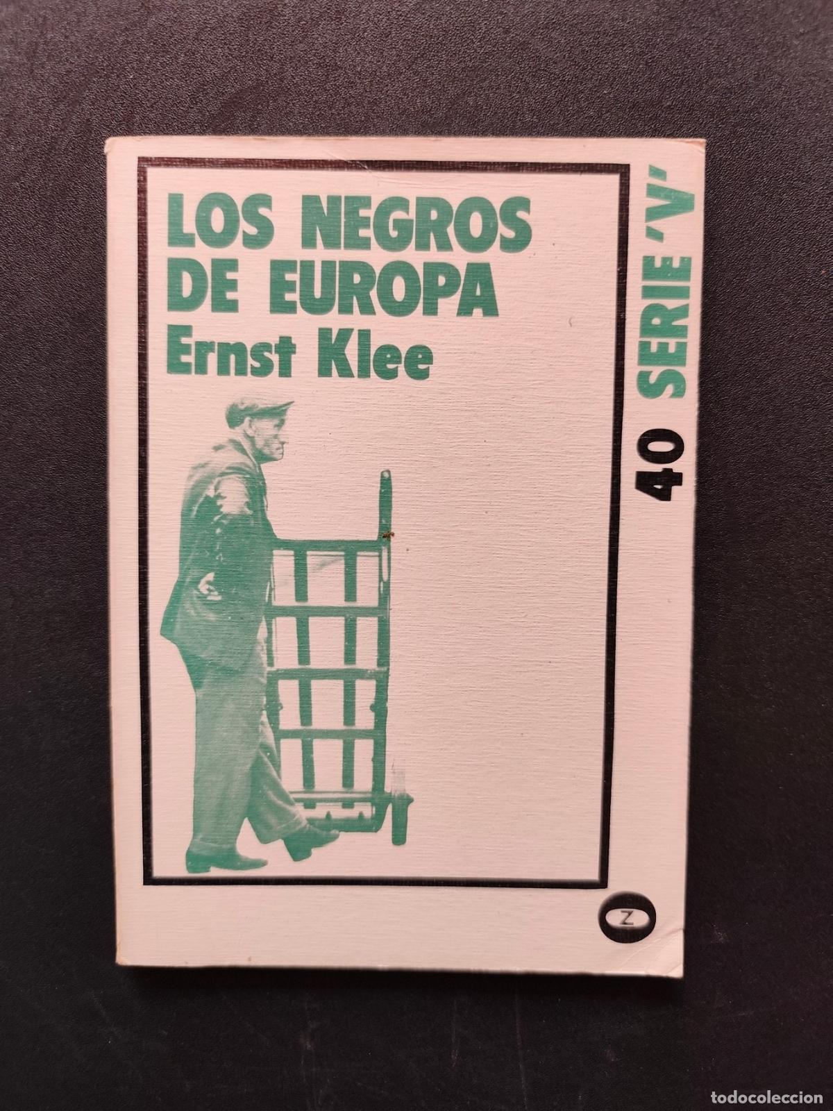 Libros: Ernst Klee - Los negros de Europa (Sobre la situacion de los emigrantes en Alemania)