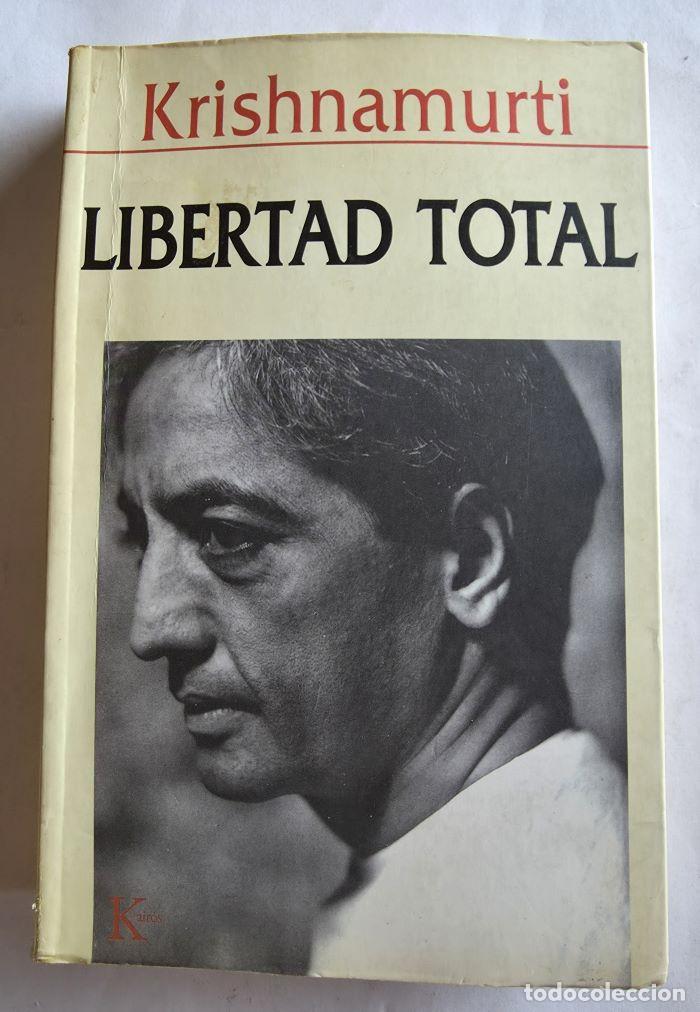 Livros em segunda m&atilde;o: LIBERTAD TOTAL - J. Krishnamurti