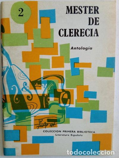 Libros: Mester de Clerec&iacute;a- 9788472152588