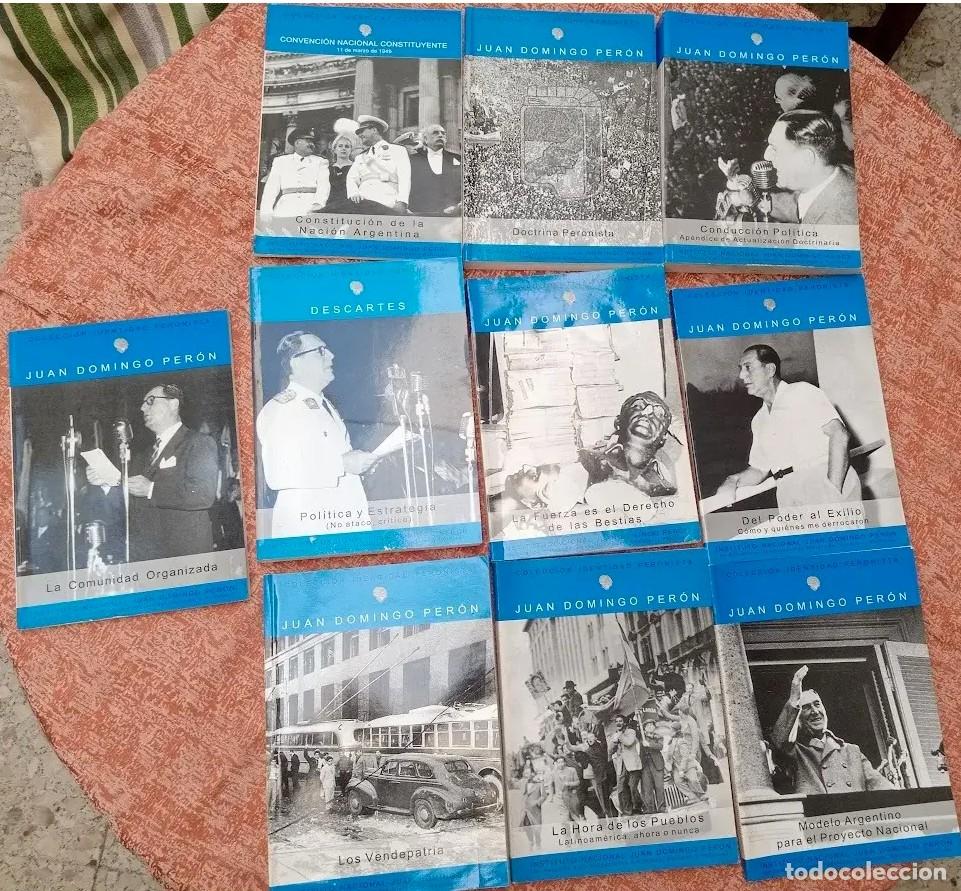 B&uuml;cher: Colecci&oacute;n Identidad Peronista Completa- Juan Domingo Per&oacute;n - Solicitar im&aacute;genes e info adicional