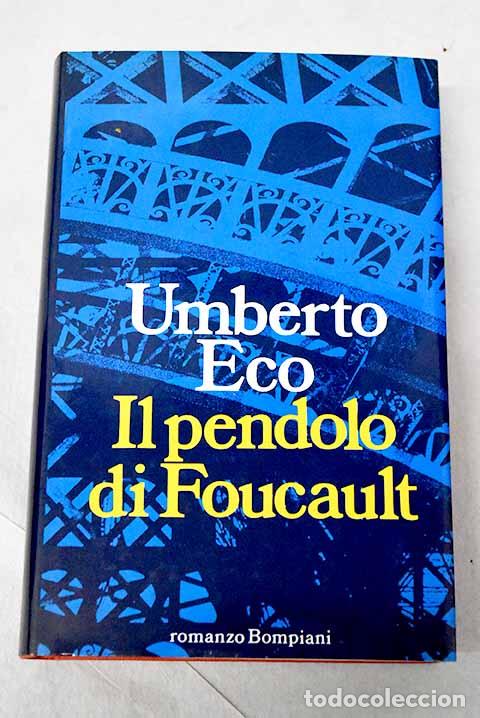 Libros: Il Pendolo di Foucault.- Eco, Umberto