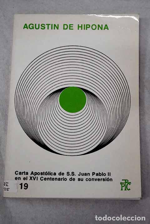 Libros: Carta apost&oacute;lica Augustinum Hiponensem