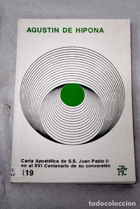 Libros: Carta apost&oacute;lica Augustinum Hiponensem
