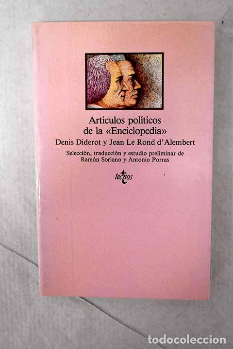 Libros: La Enciclopedia: (selecci&oacute;n de art&iacute;culos pol&iacute;ticos)