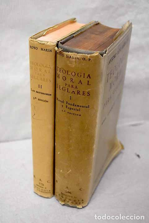 Libros: Teolog&iacute;a moral para seglares.- Royo Mar&iacute;n, Antonio - Foto 1