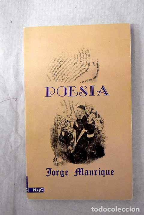 Libri di seconda mano: Poes&iacute;a: Manrique, Jorge.- Manrique, Jorge