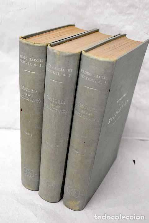 B&uuml;cher: Historia de las religiones.- Tacchi Venturi, Pietro