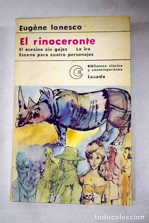 books: El rinoceronte: Ionesco, Eugene.- Ionesco, Eugene