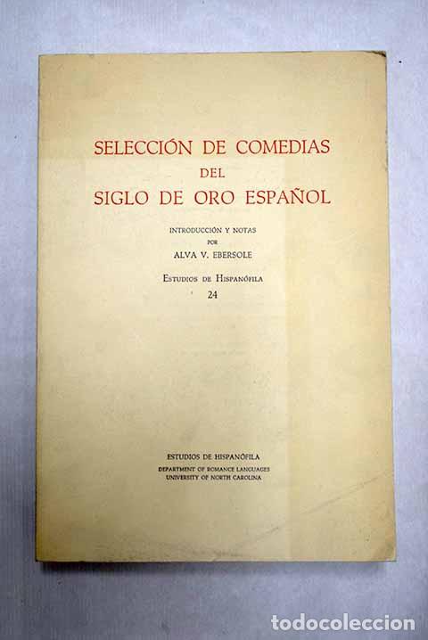 Libros: Selecci&oacute;n de comedias del Siglo de Oro espa&ntilde;ol - Foto 1