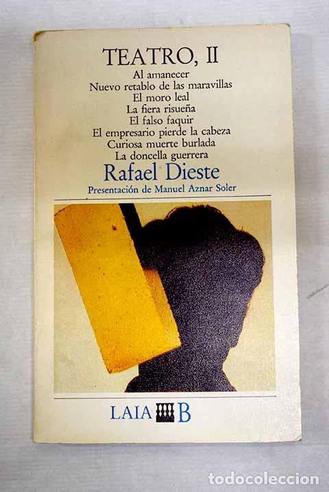 Libros: Teatro, tomo II: Dieste, Rafael.- Dieste, Rafael