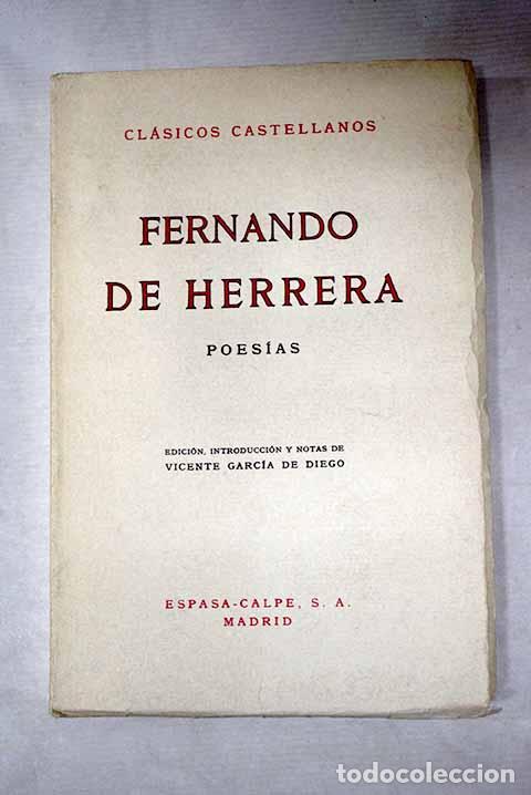 Libri di seconda mano: Poes&iacute;a: Herrera, Fernando de.- Herrera, Fernando de
