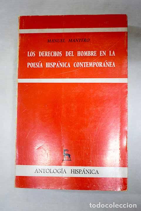 Libros: Los derechos del hombre en la poes&iacute;a hisp&aacute;nica contempor&aacute;nea