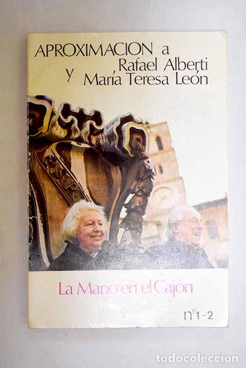Libros: Aproximaci&oacute;n a Rafael Alberti y Mar&iacute;a Teresa Le&oacute;n