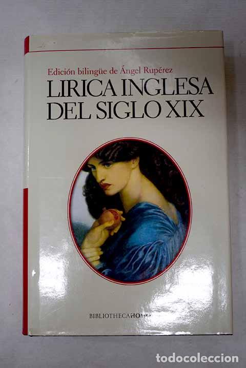 Libros: L&iacute;rica inglesa del siglo XIX - Foto 1