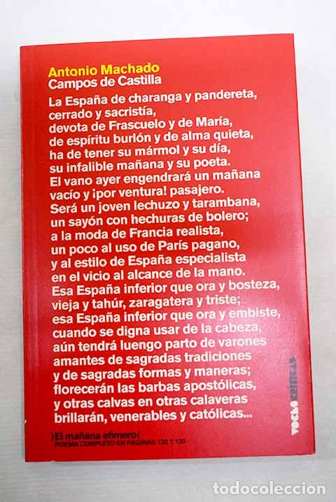 Libros: Campos de Castilla: Machado, Antonio.- Machado, Antonio