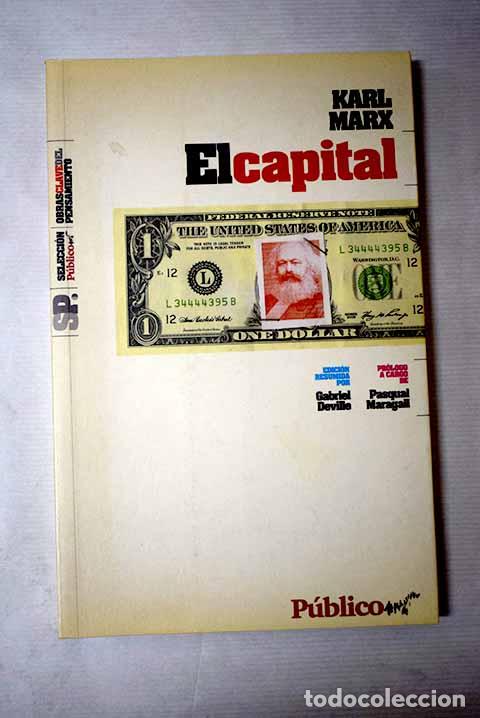 Libros: El capital: Marx, Karl.- Marx, Karl