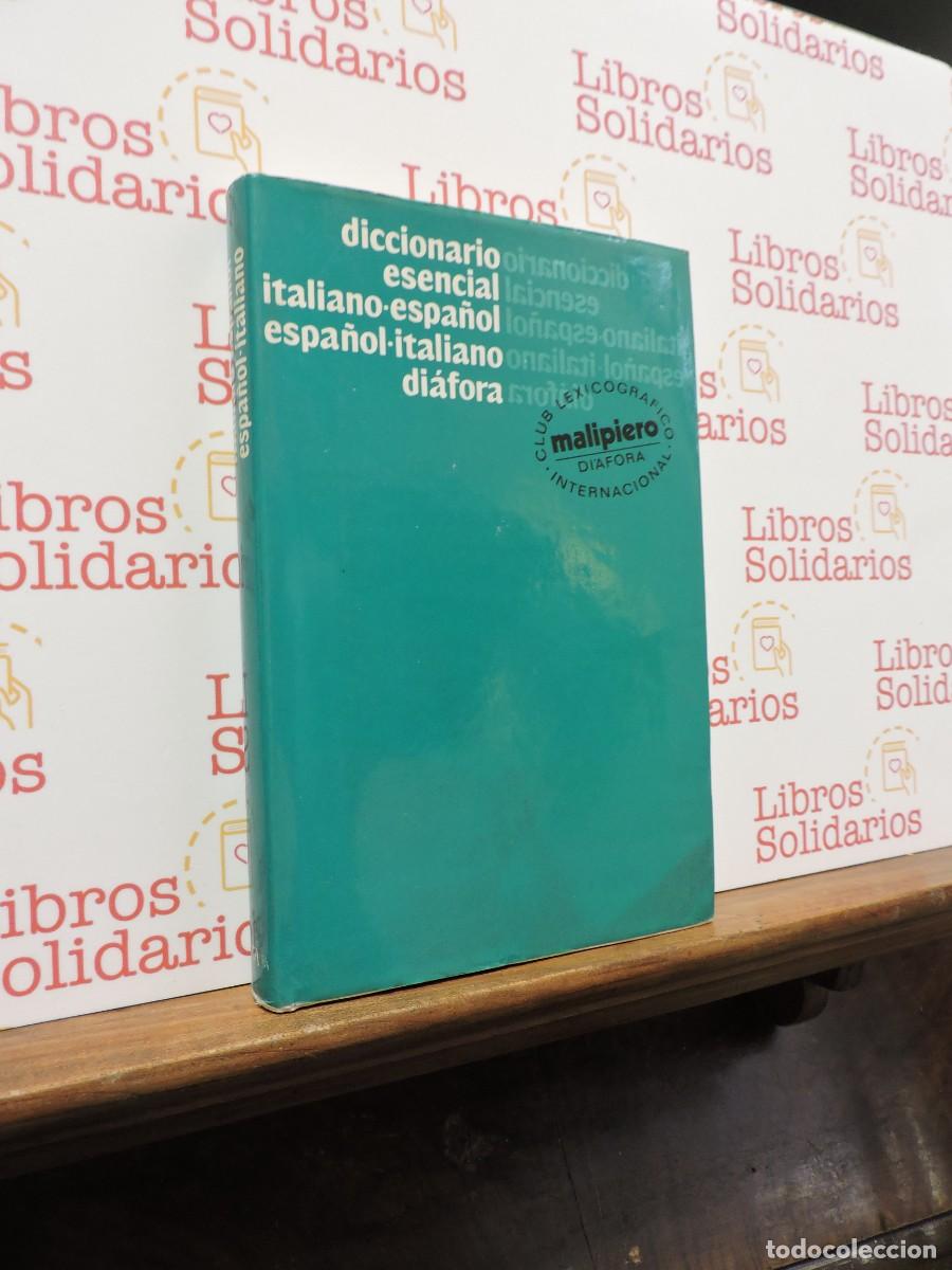 Libros: Diccionario esencial Italiano-Espa&ntilde;ol. Ed. Di&aacute;fora- Barcelona, 1986