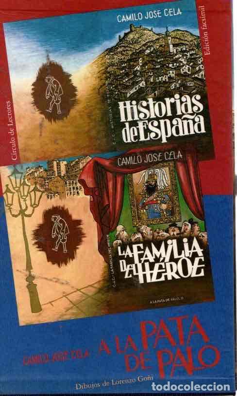 Libros: A la pata de palo. 4 Tomos: La familia del h&eacute;roe, Historias de Espa&ntilde;a, Viaje a USA, El ciudadano Isc