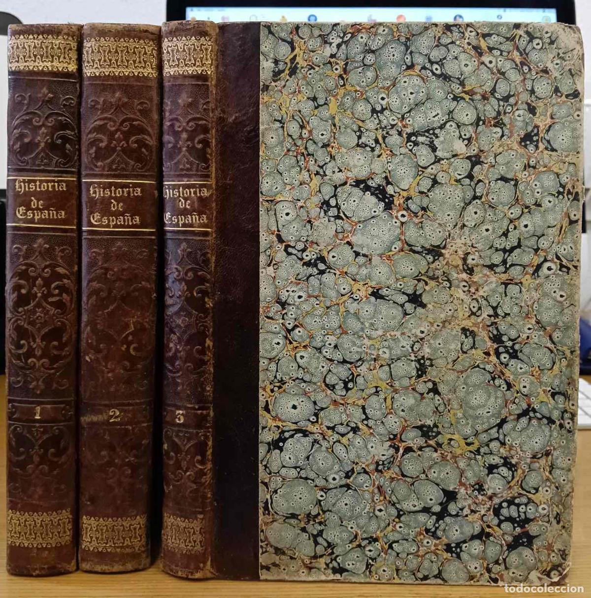 Libros: Historia general de Espa&ntilde;a. La compuesta, enmendada y a&ntilde;adida. 3 volumenes - Padre Mariana