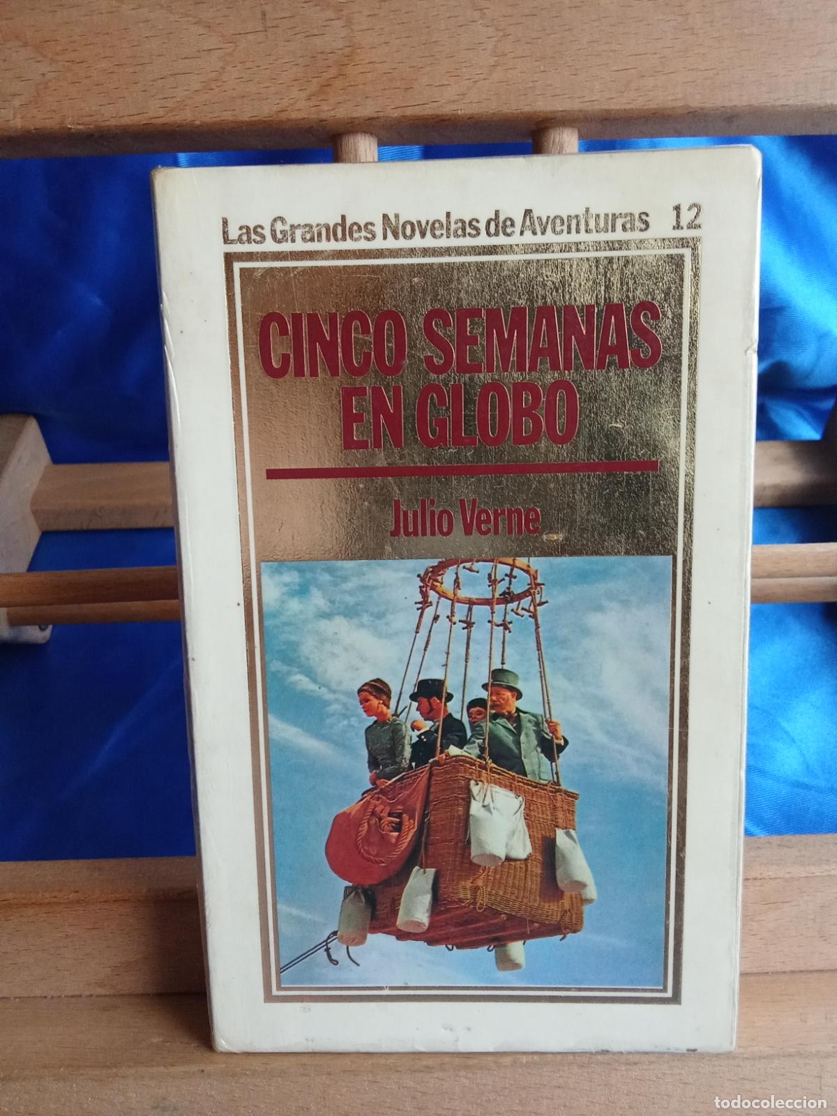 Libros: Cinco semanas en globo. Julio Verne L.12820-1831