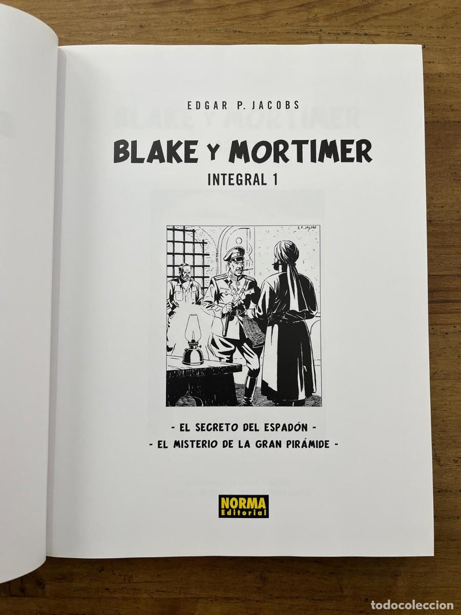 Libros: Blake y Mortimer-Integral 1 (Edgar P. Jacobs) - Foto 3