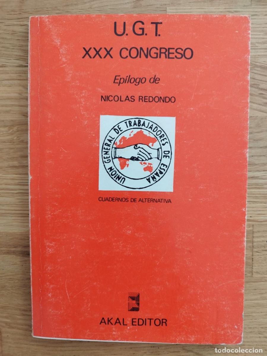Libros: U.G.T XXX congreso 8PREGUNTAR DISPONIBILIDAD)