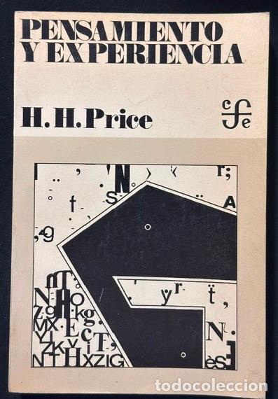 Libros: PENSAMIENTO Y EXPERIENCIA - PRICE, H.H. - Foto 1
