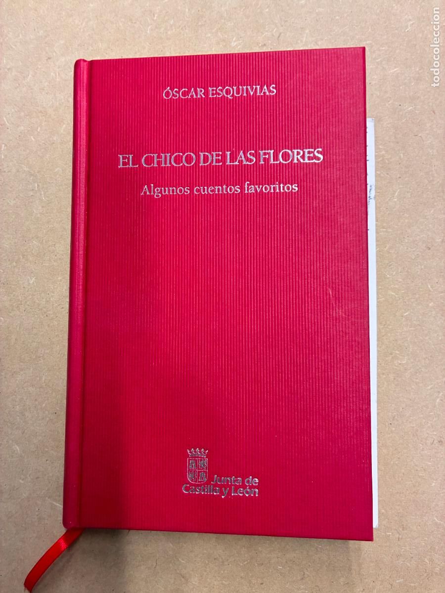 books: EL CHICO DE LAS FLORES. (DEDICATORIA Y TARJETAS POSTALES DEL AUTOR PARA MANUEL LONGARES). - &Oacute;SCAR ES