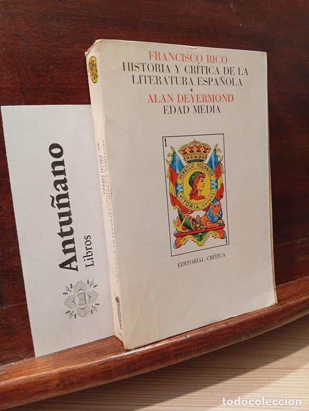 B&uuml;cher: Historia Y Critica De La Literatura Espanola . 1 . Edad Media