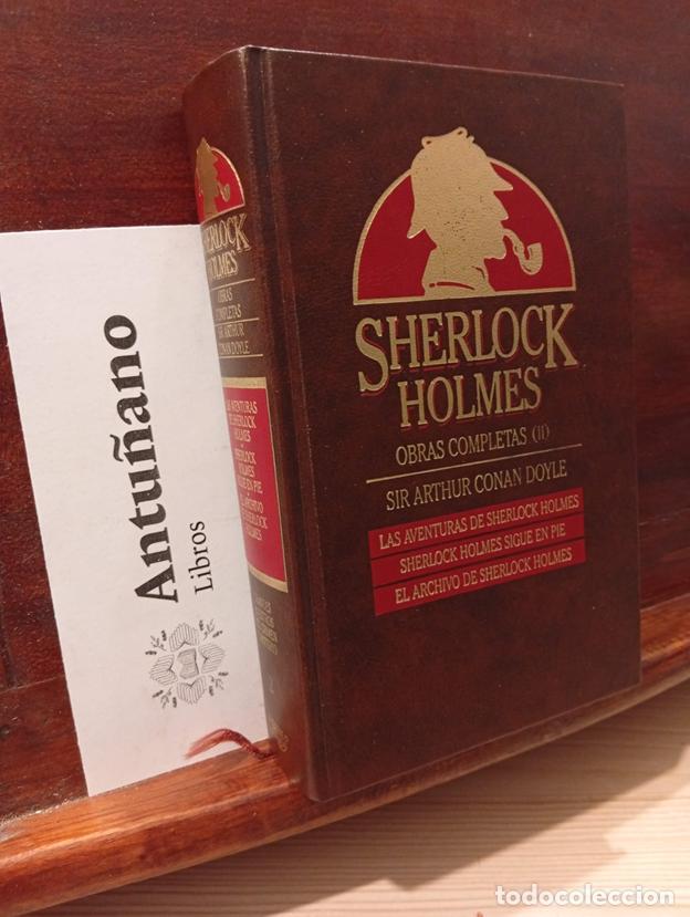 books: Las aventuras de Sherlock Holmes / Sherlock Holmes sigue en pie / El archivo de Sherlock Holmes