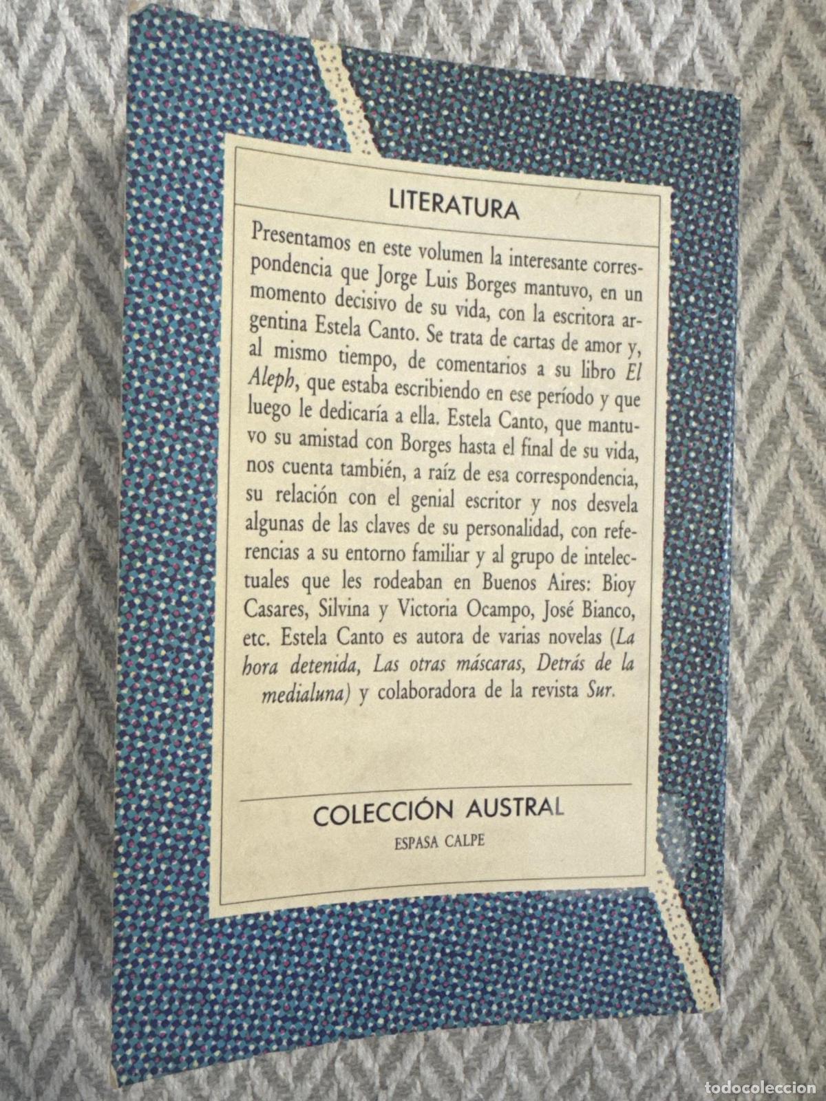 Libros: Borges a contraluz - Estela Canto - Foto 3