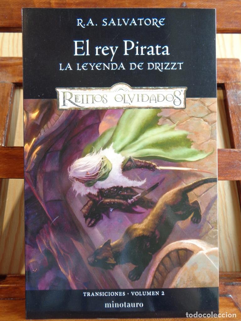 Livros em segunda m&atilde;o: EL REY PIRATA. La Leyenda de Drizzt. Reinos Olvidados. Transiciones. Volumen 2. - R. A. SALVATORE