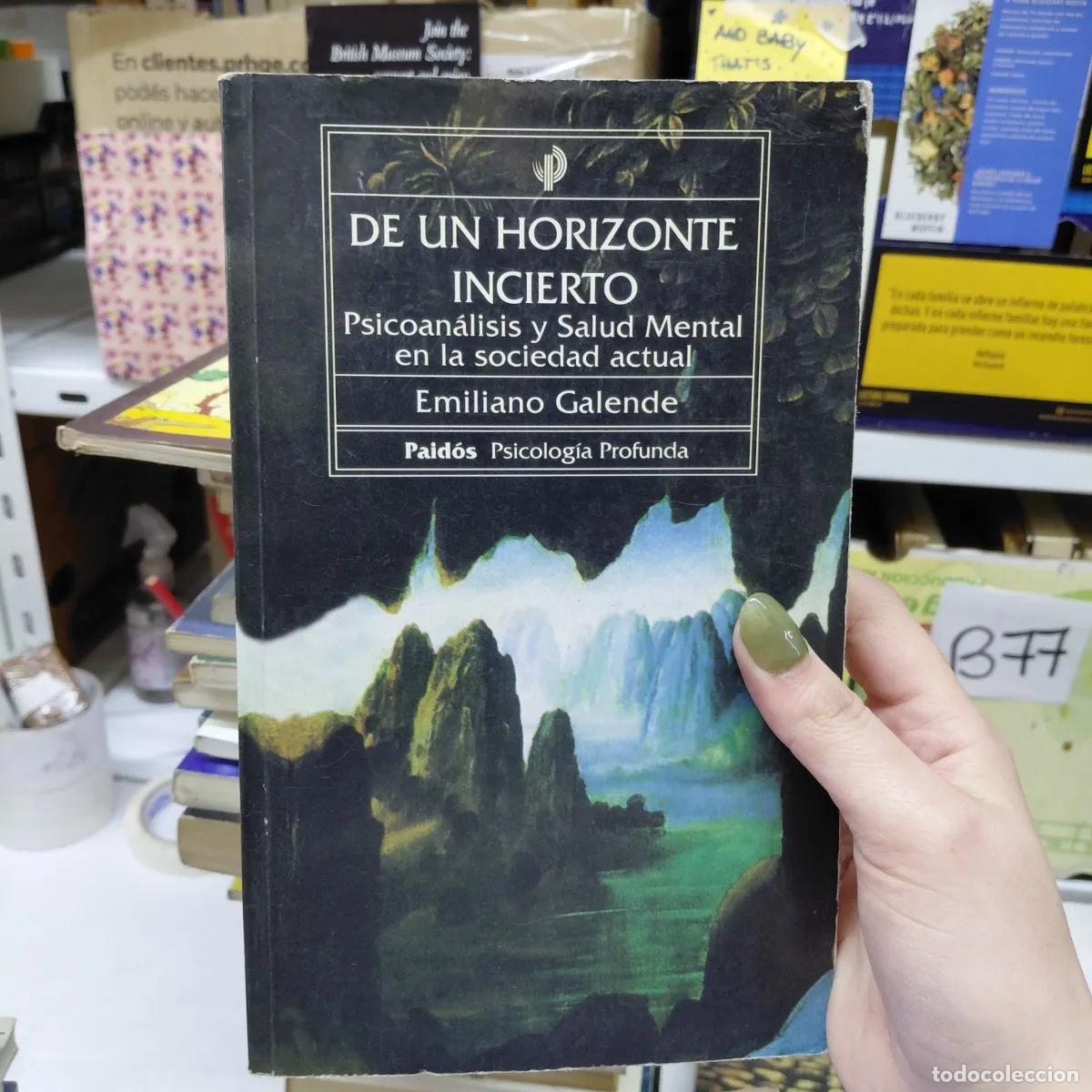 Livres: De un horizonte incierto (det.) - Galende