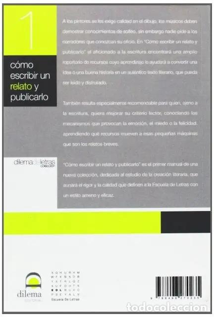 books: COMO ESCRIBIR UN RELATO Y PUBLICARLO - VEREDAS , RECAREDO