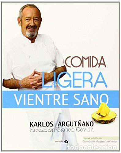 Livros em segunda m&atilde;o: COMIDA LIGERA VIENTRE SANO - ARGUI/ANO , KARLOS