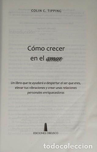 Libri di seconda mano: COMO CRECER EN EL AMOR - COLIN TIPPING