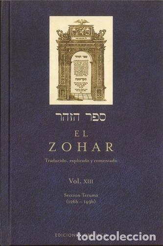 Libros: ZOHAR, EL (VOL XIII) - SHIMON BAR IOJAI