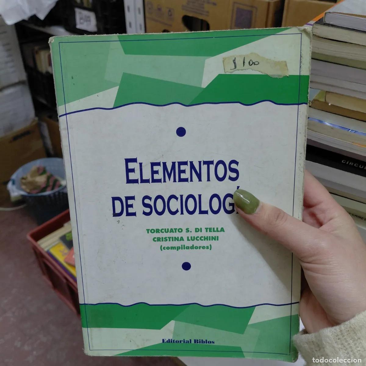 books: Elementos de sociologia (det.) - VVAA