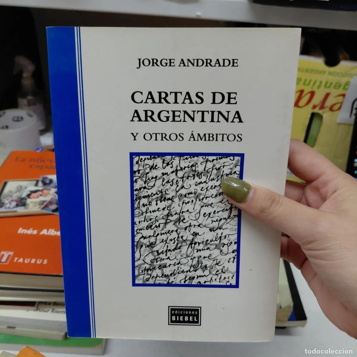 Libri di seconda mano: Cartas de Argentina (det.) - Andrade