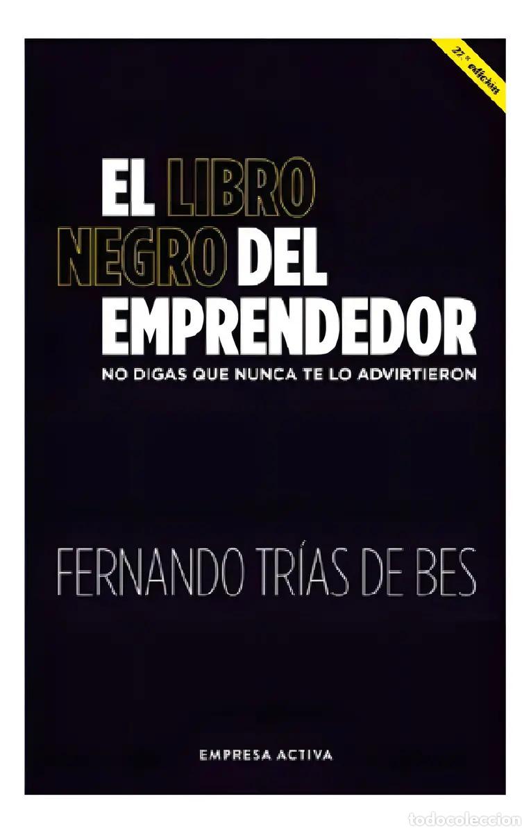 Libros: LIBRO NEGRO DEL EMPRENDEDOR, EL (ARG) (NE) - Foto 1