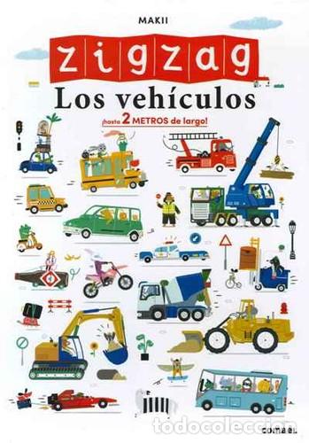 Libros: ZIGZAG LOS VEHICULOS - LIBRO ACORDEON - MAKII - Foto 1