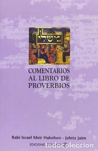 B&uuml;cher: COMENTARIOS AL LIBRO DE PROVERBIOS