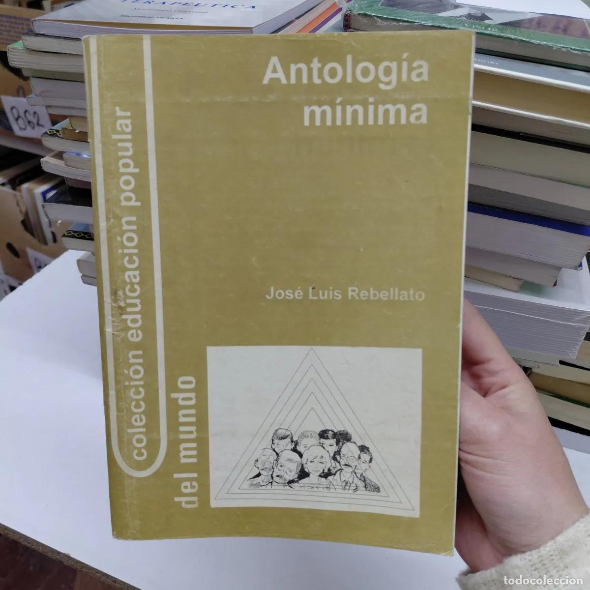 Libros: Antologia minima (det.) - Rebellato