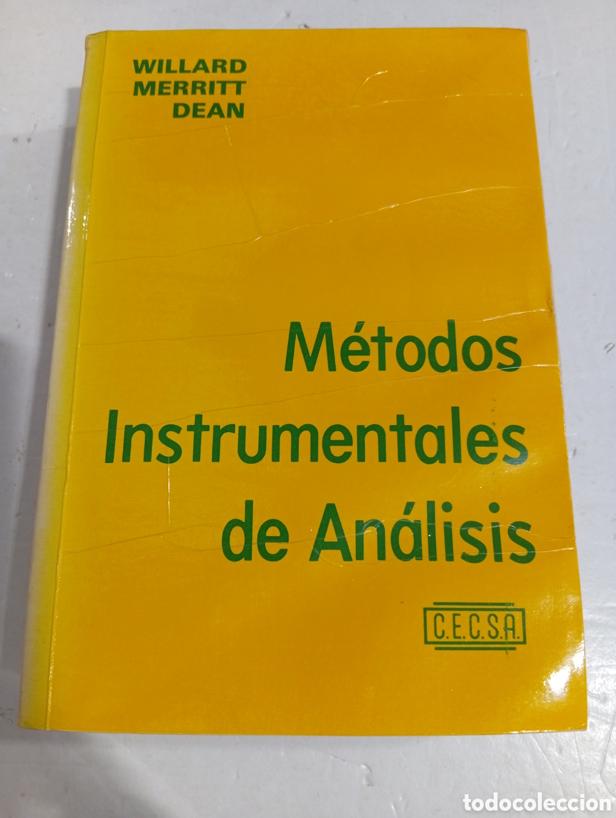Libros: M&eacute;todos instrumentales de An&aacute;lisis Willard Merrit Dean