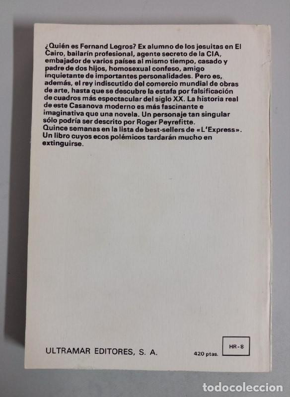 Libros: La vida incre&iacute;ble de Legros. - PEYREFITTE, R.: - Foto 2