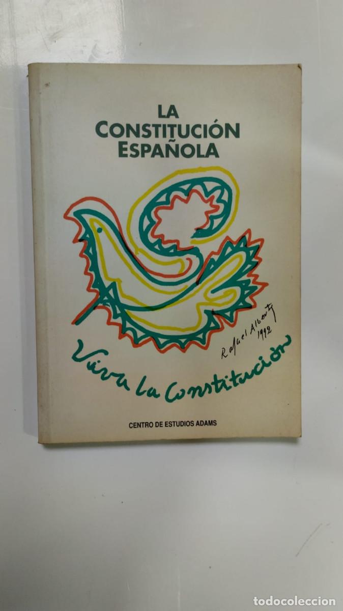 Libros: Constituci&oacute;n espa&ntilde;ola (1992). Portada de Rafael Alberti