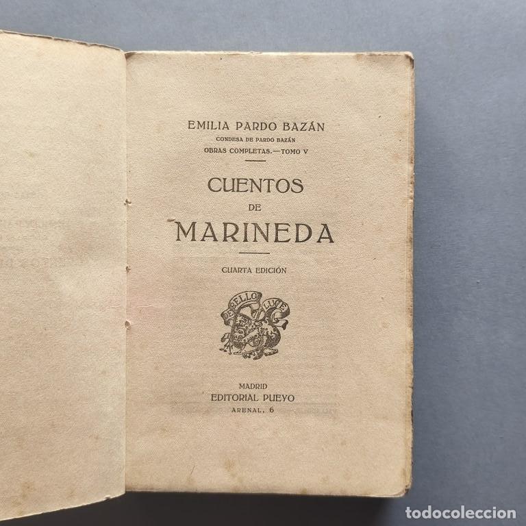 Libros: CUENTOS DE MARINEDA. - PARDO BAZAN, Emilia - Foto 2