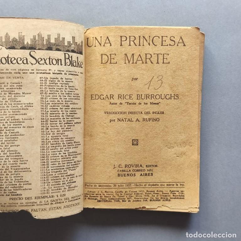 Libros: Una Princesa de Marte. - Burroughs, Edgar Rice. - Foto 2