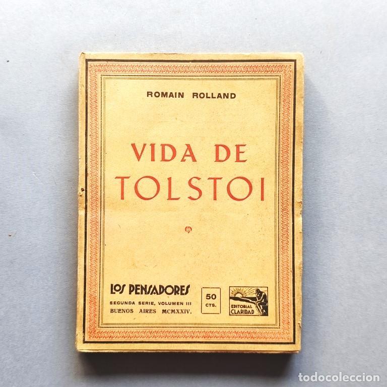 Libros: Vida de Tolstoi. - Rolland, Romain. - Foto 1